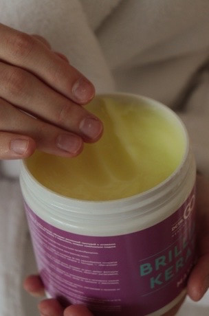 Kератиновая маска для любого типа волос 250 мл. Keratin SPA hair repair в Твери