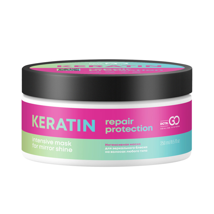 Kератиновая маска для любого типа волос 250 мл. Keratin SPA hair repair в Твери
