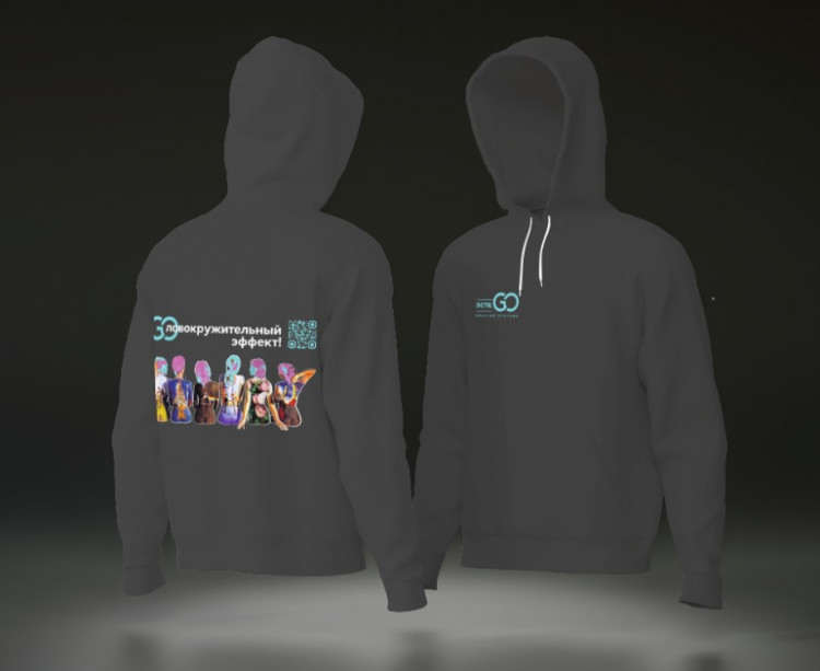 Худи с логотипом Dctr.Go в Твери