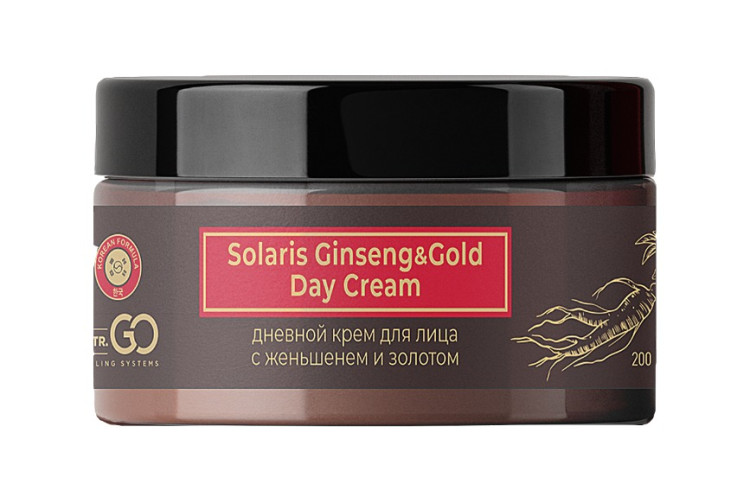 Крем  дневной для лица с корейским женьшенем и золотом 200 мл в Твери