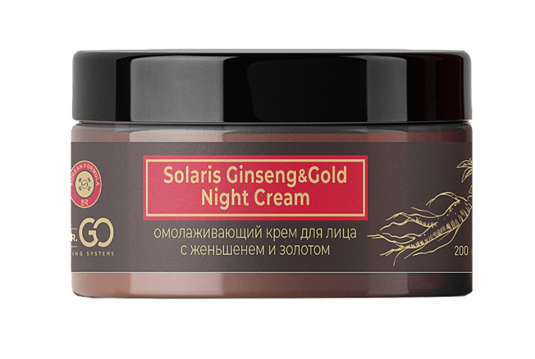 Омолаживающий крем для лица с корейским женьшенем и золотом 200 мл в Твери